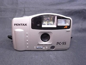 PENTAX PC-55 POINT & SHOOT FILM CAMERA 35mm TESTED WORKING - Picture 1 of 12