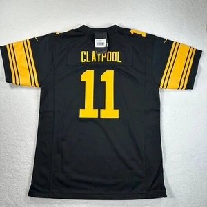 NFL Chase Claypool Black Pittsburgh Steelers Game On Field Jersey Youth XL Nike - Picture 1 of 13