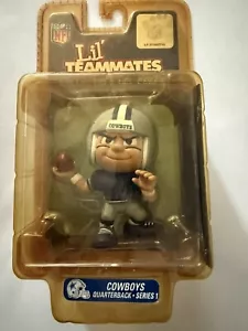 Figurina NFL Lil' Teammates Series 1 Dallas Cowboys Quarterback (QB) nuova - Foto 1 di 2