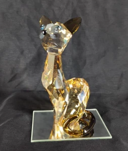 Swarovski Kristall Lovlots Haus der Katzen Diane Siamkatze Figur #988017 Ta - Bild 1 von 11