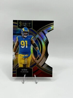 2023 Panini Select Kobie Turner #131 Red & Black Premier Prizm Die Cut - Rams - Image 1 of 2