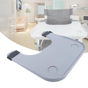 Abnehmbar Rollstuhl Tablett Therapietisch Speisetisches Rollstuhltisch 52*58cm - Bild 1 von 13