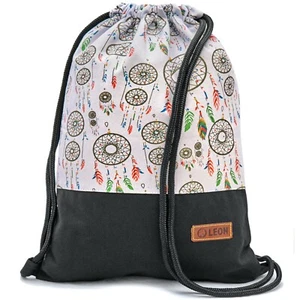 Leon By Bers Premium Turnbeutel Rucksack 35x45cm "TRAUMFÄNGER BUNT" - Bild 1 von 6