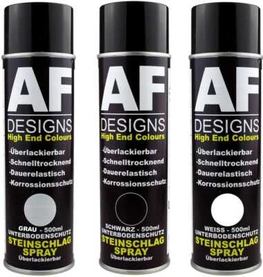 Steinschlagschutz Spray schwarz grau weiß überlackierbar Unterbodenschutz 500ml  - Bild 1 von 3