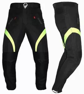 PANTALONI DA PER MOTO IN CORDURA con protezioni Uomo Donna 44 48 50 52 54 56 - Foto 1 di 1