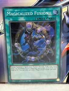YuGiOh! - Magicalized Fusion - 1st Edition Super Rare RA01-EN058 - Picture 1 of 6