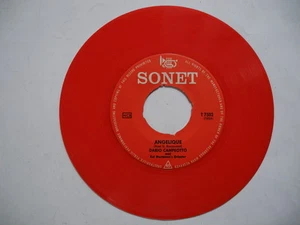 DARIO CAMPEOTTO Angelique 45 7" single 1961 Sweden EUROVISION Danish entry - Imagen 1 de 2