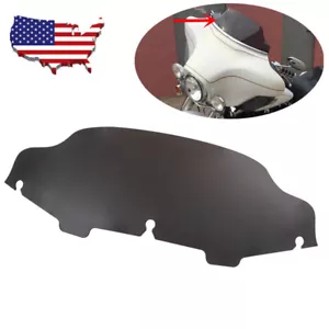 6" Smoke Wave Windshield Windscreen For Harley Electra Glide Ultra Classic 96-13 - Foto 1 di 9