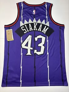 Pascal Siakam Signed Toronto Raptors Nike Jersey JSA COA AUTHENTIC - Picture 1 of 7