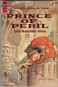 PRINCE OF PERIL (1966) • OTIS ADELBERT KLINE • Vintage Paperback • Ace F-259 - Picture 1 of 3