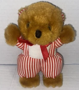Oso de peluche de colección Ace Novelty Co. 1995 6" peluche candy striper - Imagen 1 de 16