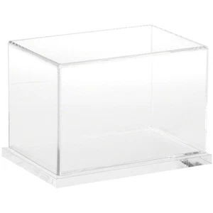 Plymor Clear Acrylic Display Case with Clear Base, 6" x 4" x 4" - Picture 1 of 1