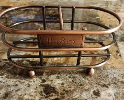 Beekman 1802 Duo Hand Wash+Lotion Stand Caddy Bronze Copper Color - Image 1 of 4