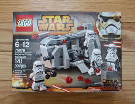 LEGO Star Wars 75078 Imperial Troop Transport New in sealed box