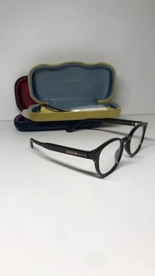 Nuevas Gafas Auténticas Gucci GG0827O 001 Negras con Estuche Foto 1 de 4