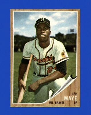 1962 Topps Set-Break #518 Lee Maye NR-MINT *GMCARDS* - Image 1 of 2