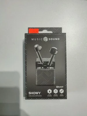 Auricolare Cuffia Wireless Bluetooth Stereo Cellularline + Custodia di Ricarica - Immagine 1 di 2