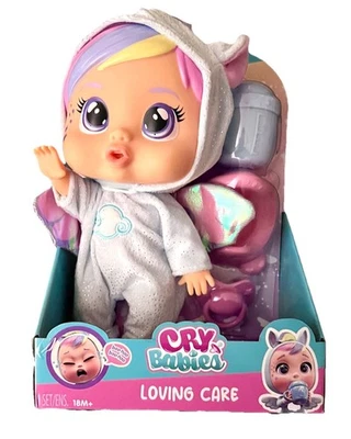 Cry Babies Loving Care Jenna Unicorn Baby Doll New - Image 1 of 2