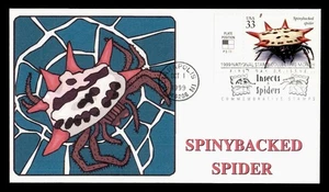 DR WHO 1999 FDC INSECT/SPIDER S&D GLEN CACHET PLATE # k78413 - Picture 1 of 2
