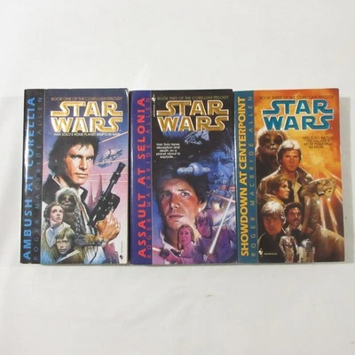 Star Wars Gift Corellian Trilogy Han Solo Princess Leia Complete Vintage Sci Fi Foto 1 de 4