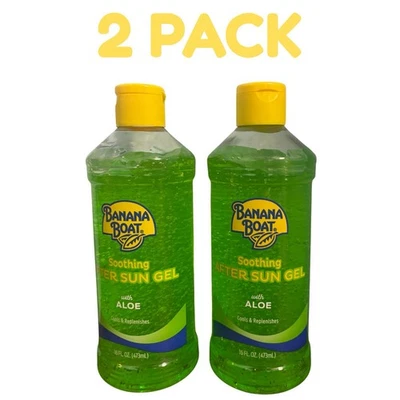 Banana Boat Soothing After Sun Gel With Aloe - 16oz - 2 Pack - Image 1 of 2