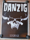 Danzig Lucifuge Skull Original Poster 1990 24" x 36" Near Mint Rare