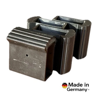 Leiterfüße 60x22mm Außenschuhe Gummifuß Ersatzteil zum Festschrauben an Leiter - Bild 1 von 4