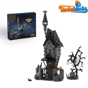 Night Before Christmas Haunted House Building Blocks Halloween Christmas gift - Picture 1 of 6