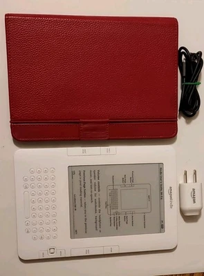 亚马逊 Kindle 白色 第 2 代型号 D00701 2GB,全新电池,工作正常! — 第 1/4 张图片