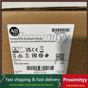 NEW Allen-Bradley 2198-D006-ERS3 Kinetix 5700 Dual Axis Module US Free Tax - Bild 1 von 5