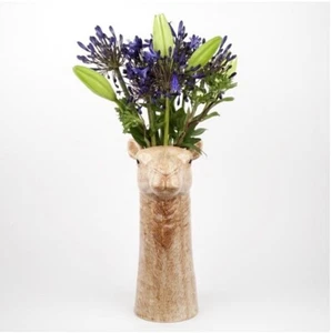 Tall Vase Pot Ceramic Camel Head Figurine Flower Succulent Plant Home Decor - Picture 1 of 3