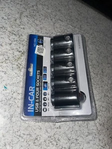 In-car usb and 4 sockets (1)z - Zdjęcie 1 z 1