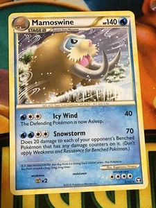 C4458 POKEMON TCG TRIUMPHANT MAMOSWINE #5 REGOLARE LP RARO - Foto 1 di 12
