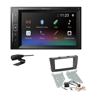 Pioneer DMH-A240BT 2-DIN Car Stereo Bluetooth for Skoda Yeti Black Without Canbus - Picture 1 of 5