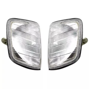 Coppia frecce anteriori bianche anteriori set per Mercedes Classe E W124 1985-1995 - Foto 1 di 7
