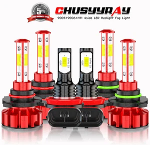 For Honda Civic 2006-2015 6X LED Headlight High/Low+Fog light Bulbs Super Bright - Picture 1 of 15
