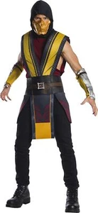 Men's Mortal Kombat 11 Scorpion Costume for Themed Parties and Halloween As S... - Picture 1 of 3