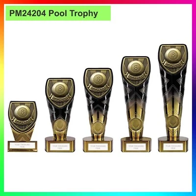 TROPHY PLANET POOL TROPHY - Fusion Cobra Award, Trofei, INCISIONE GRATUITA del valore di 6,99, 8 Palline