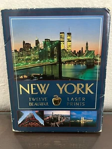 Set of 11 New York City Laser Postcards c1990s Statue of Liberty, WTC, Empire SB - Picture 1 of 6