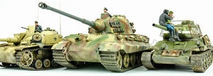 Built Painted 1:35 Panzerkampfwagen VI Ausf. B Tiger II Tank Modell Panzer Model - Picture 1 of 5