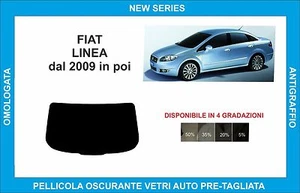 pellicole oscuranti vetri fiat linea dal 2009 in poi lunotto - Foto 1 di 1