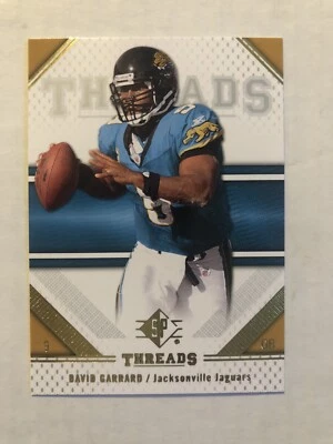 2009 Upper Deck SP Threads  #25 - David Garrard - Jacksonville Jaguars   (97385) - Image 1 of 2