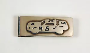 Sterling Silver Handmade Muscle Car Money Clip "Cuda" Free U.S. Shipping - Picture 1 of 3