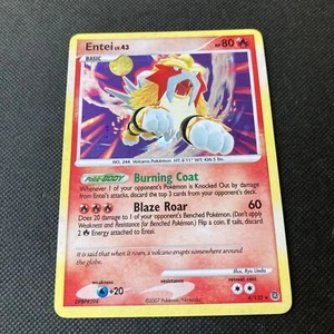 Pokémon JCC Entei 4/132 Diamond & Pearl Secret Wonders Holo Raro LP - Imagen 1 de 7