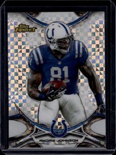 2015 Finest Andre Johnson X-fractor #136   Indianapolis Colts