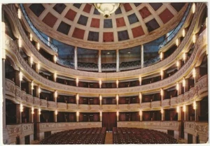 SAN SEVERO - FOGGIA - INNENRAUM STADTTHEATER - REISE 1977 -48892- - Bild 1 von 1