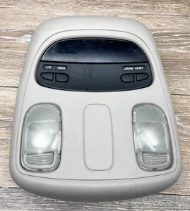 02-08 Dodge Ram 1500 Overhead Console Map Dome Light Display Tan/Neutral OEM #2 - Bild 1 von 5