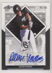 2016 Leaf Perfect Game National Showcase Black /50 Jason Rooks #BA-238 Auto