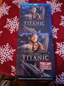 Titanic Bluray + DVD avec housse - Comme neuf