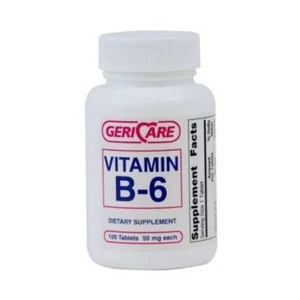 MCK Vitamin Supplement Geri-Care® Vitamin B6 50 mg Strength Tablet 100 per 1 EA - Picture 1 of 1